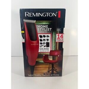Remington Home Stylist Haircut Kit - 14 Piece Red